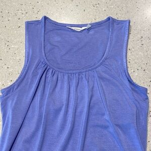 Athleta tank with gathered sides